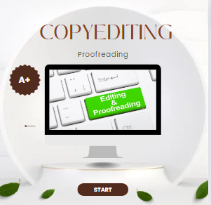 Copyediting, Proofreading, Content Editing, Language Services